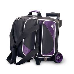 Ebonite Transport Single Roller Bowling Bag - Purple