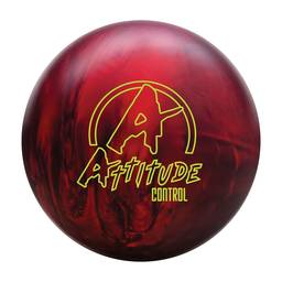 Brunswick Attitude Control Bowling Ball - Deep Red