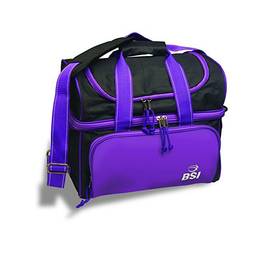 BSI Taxi Single Ball Bowling Bag- Black/Purple