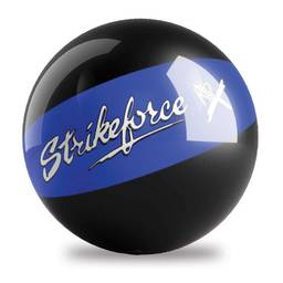 KR Strikeforce Fast Spare Bowling Ball - Black/Blue