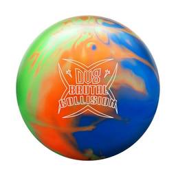 DV8 Brutal Collision Bowling Ball - Blue/Green/Yellow