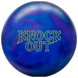 Brunswick Knock Out Bruiser Bowling Ball- Blue/Purple