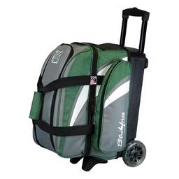 KR Cruiser Double Roller Bowling Bag- Green