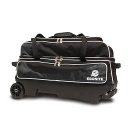 Ebonite Transport Triple Roller Bag - Black