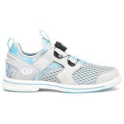 Dexter Women's Pro BOA Bowling Shoes - Light Grey/Blue