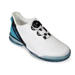 KR Strikeforce TPC Hype White/Black/Sky Bowling Shoes - Left Handed