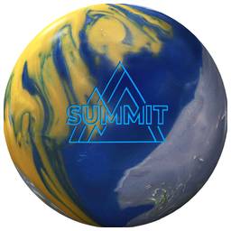 Storm Summit PRE-DRILLED Bowling Ball - Blue/Gold/Silver