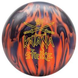 Radical Katana Strike Bowling Ball- Black/Orange/Smoke Hybrid