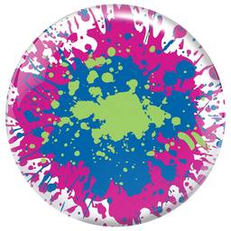 Brunswick Paint Splatter Viz-A-Ball Bowling Ball