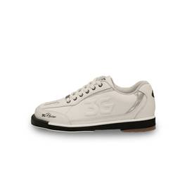 3G Men's Racer Right Hand Bowling Shoes - White/Holo