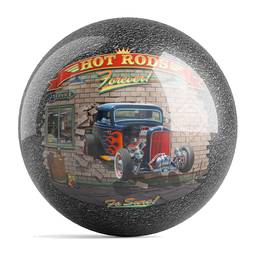 Larry Grossman Hot Rods Bowling Ball