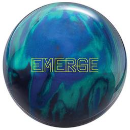 Ebonite PRE-DRILLED Emerge Hybrid Bowling Ball - Black/Teal/Blue