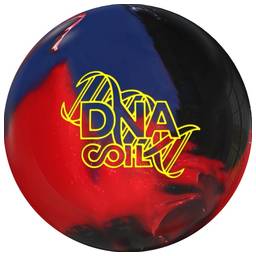 Storm PRE-DRILLED DNA Coil Bowling Ball- Scarlet/Persian Blue/Raven
