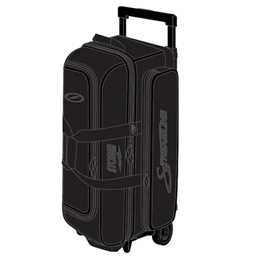 Storm Streamline 3 Ball Roller Bowling Bag- Carbon/Black
