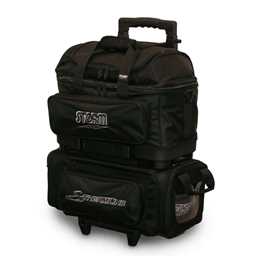 Storm Streamline 4 Ball Roller Bowling Bag- Carbon/Black