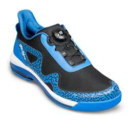 KR Strikeforce Mens TPC Gladiator Blue/Black Bowling Shoe - Left Hand