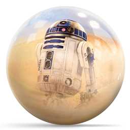 OTB Star Wars R2-D2 Desert Background Bowling Ball
