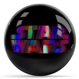 OTB Star Wars 3D Graphic Logo Bowling Ball