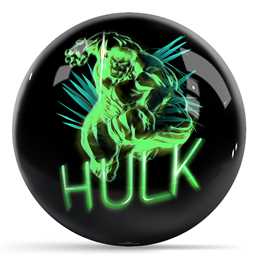 OTB Marvel Neon Hulk Bowling Ball