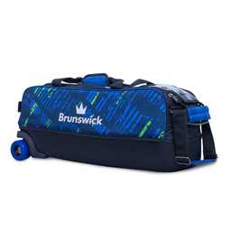 Brunswick Punisher Triple Tote - Blue/Green