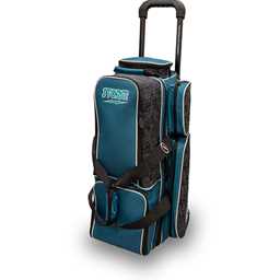 Storm 3 Ball Rolling Thunder Bowling Bag- Steel Blue/Black