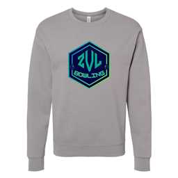 ZVL Bowling Unisex Crewneck - Gray