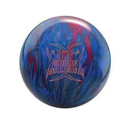 DV8 PRE-DRILLED Severe Collision Bowling Ball - Smoke/Red/Blue(This item includes a free Bowlerstore Rubber Shammy- Colors will vary for the shammy)