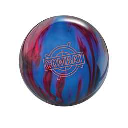 Brunswick Professionally Drilled Combat Bowling Ball (This item includes a free Bowlerstore Rubber Shammy- Colors will vary for the shammy)
