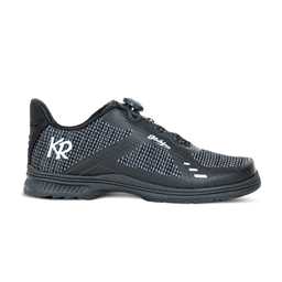 KR Strikeforce Men's Jet FT Right Hand Bowling Shoe - Black/Silver