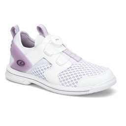Dexter Women's Pro BOA Bowling Shoes - White/Lavender