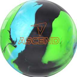 Motiv Ascend Pre-Drilled Bowling Ball - Green/Teal/Black(This item includes a free Bowlerstore Rubber Shammy- Colors will vary for the shammy)