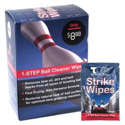 Turbo Grips Strike Wipes Ball Cleaner- Box Of 25