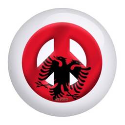 Albania Meyoto Flag Bowling Ball