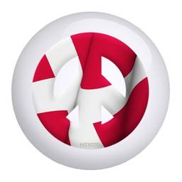 Denmark Meyoto Flag Bowling Ball