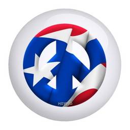 Puerto Rico Meyoto Flag Bowling Ball