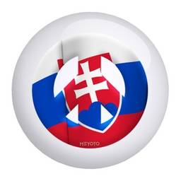 Slovakia Meyoto Flag Bowling Ball