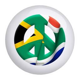 South Africa Meyoto Flag Bowling Ball