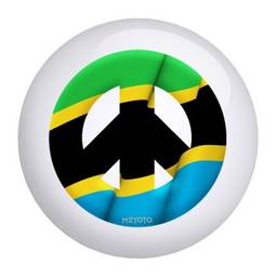 Tanzania Meyoto Flag Bowling Ball