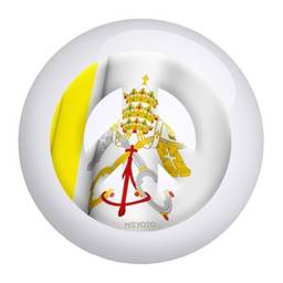 Vatican City Meyoto Flag Bowling Ball