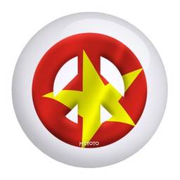 Vietnam Meyoto Flag Bowling Ball