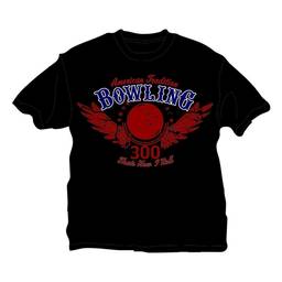 That's How I Roll Bowling T-Shirt- Black