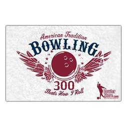 300- "That's How I Roll" Bowling Towel by Bowlerstore