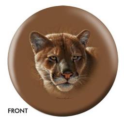 Mountain Lion Bowling Ball- By Lee Kronschroeder