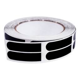 Ebonite Premium Bowling Tape- 1/2 Inch Black Roll of 500 Pieces