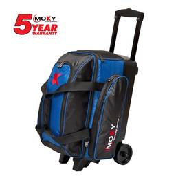 Moxy Double Roller Bowling Bag- Royal/Black