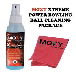 MOXY Xtreme Power Bowling Ball Cleaning Package