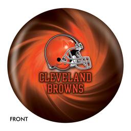 Cleveland Browns NFL Helmet Logo Bowling Ball