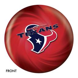 Houston Texans NFL Helmet Logo Bowling Ball
