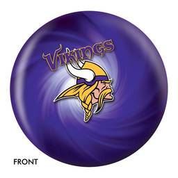 Minnesota Vikings NFL Helmet Logo Bowling Ball