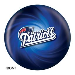 New England Patriots NFL Helmet Logo Bowling Ball